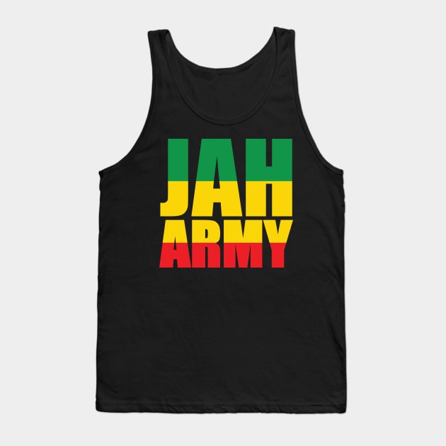 Jah Army Tank Top by defytees